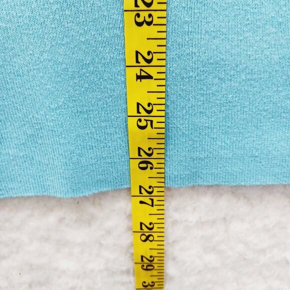 Tank Top Size 1X Aqua Luxury Feel Soft Girl Casual Chic Vacation Ribbed Travel - Picture 3 of 10